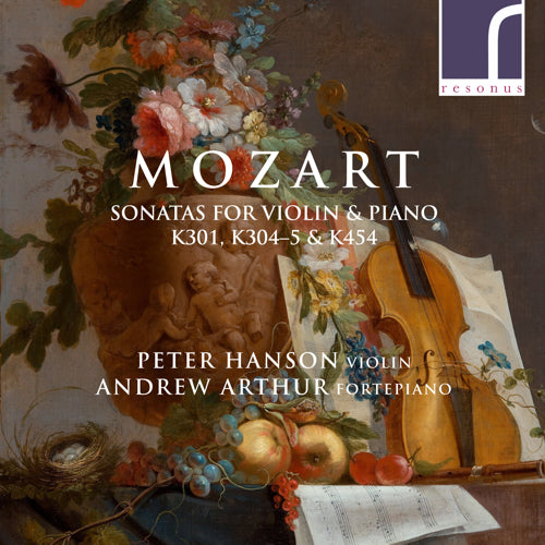 W.A. Mozart: Sonatas for Violin & Piano, K. 301, K. 304, K. 305, K 